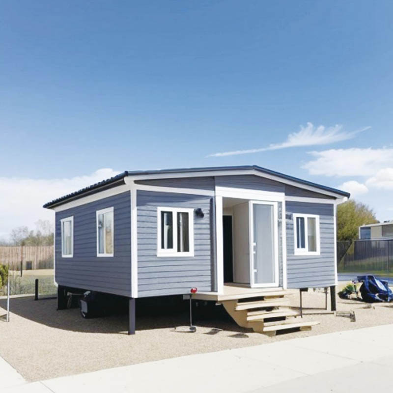 Dubbelvingat utbyggt containerhus