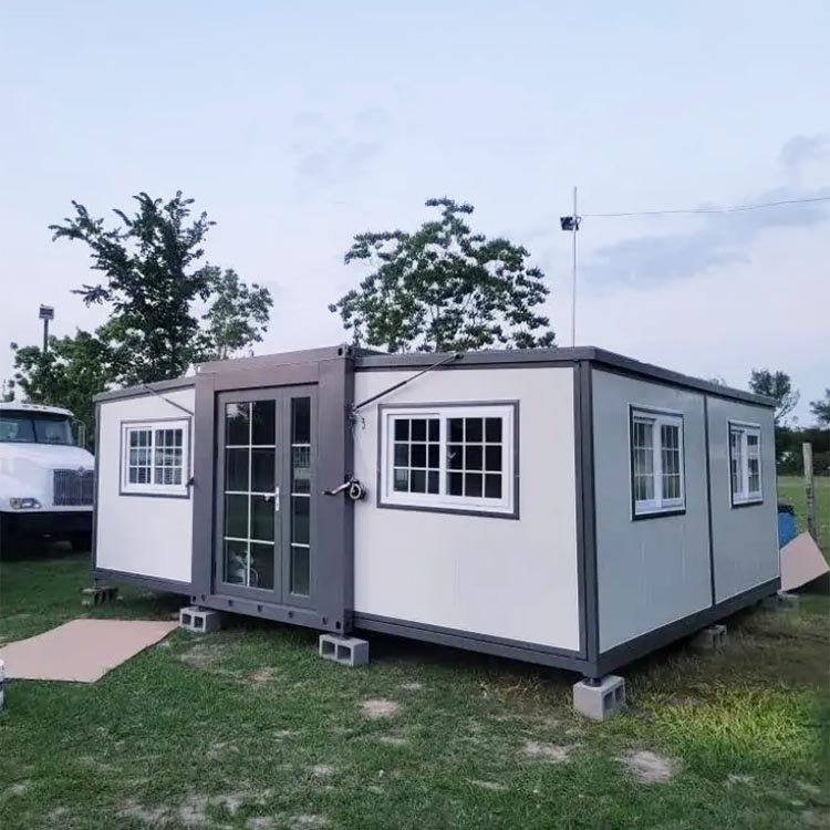 Vilka är designalternativen för utbyggbara containrar?